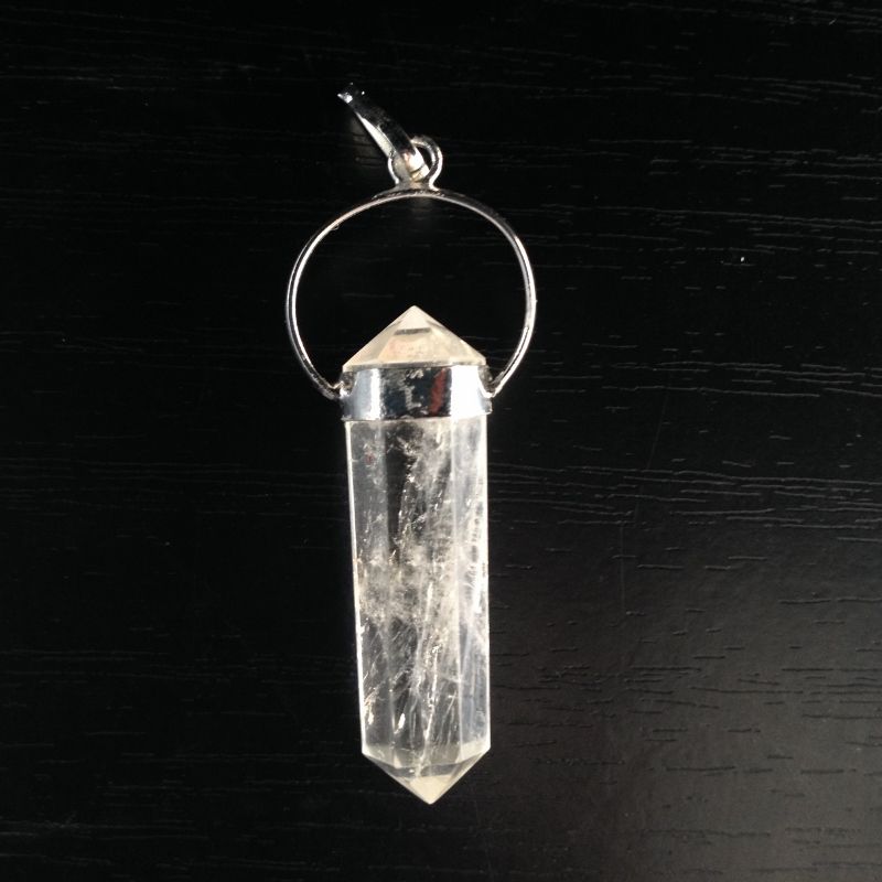 Clear Quartz - DT Pendant  Clear Quartz - DT Pendant